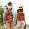 Lamine Y-Yamal Fashionable and avant-garde, fully printed, comfortable student backpack for carrying. 6