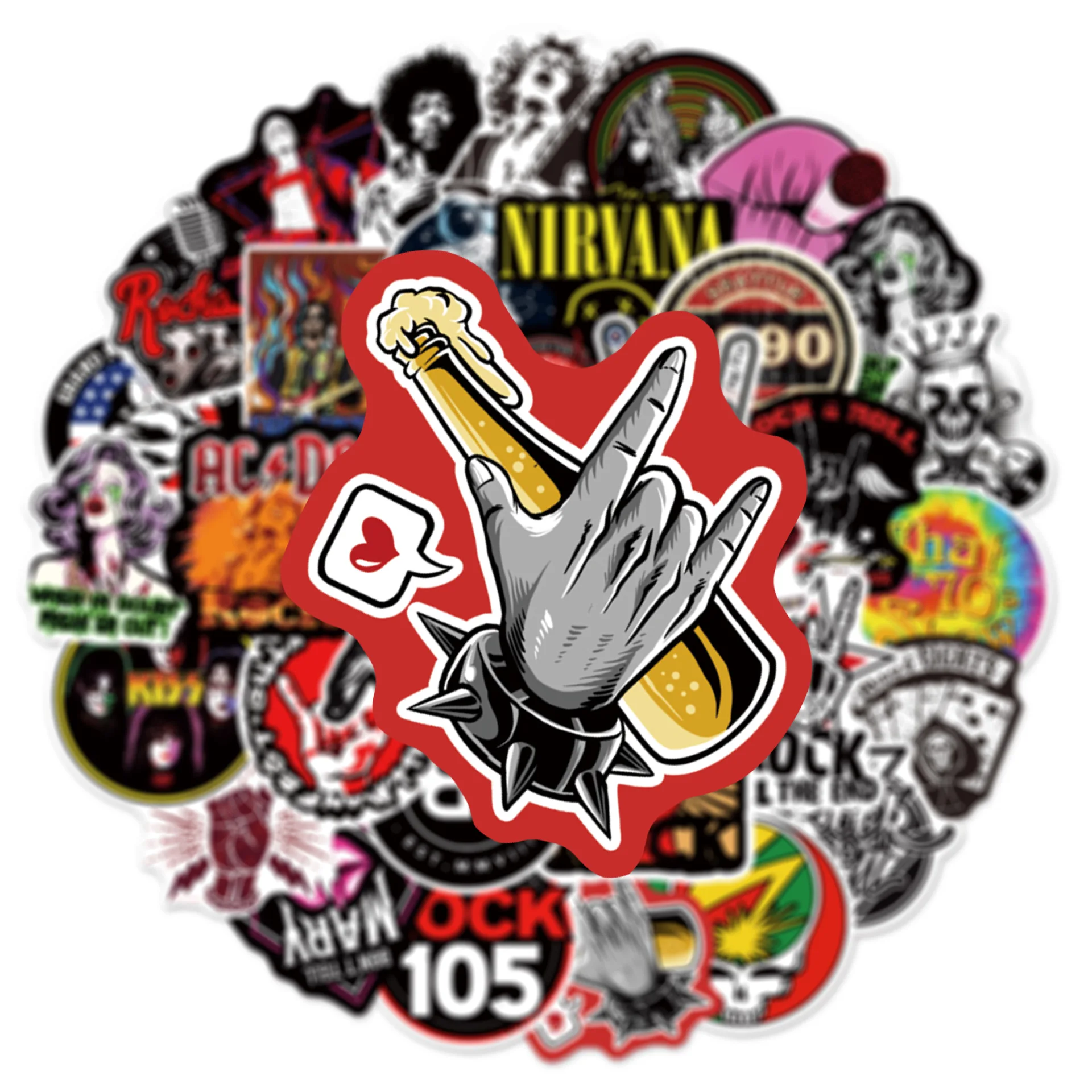 Shop Rock Band Stickers with great discounts and prices online - Jan 2024