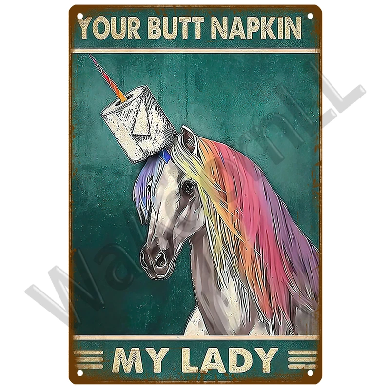 WC Toilette Blechschild Poster Vintage Wandposter Metallschild Dekorative Wandplatte Küche Plakette Metall Vintage Dekor Zubehör – Detail 8