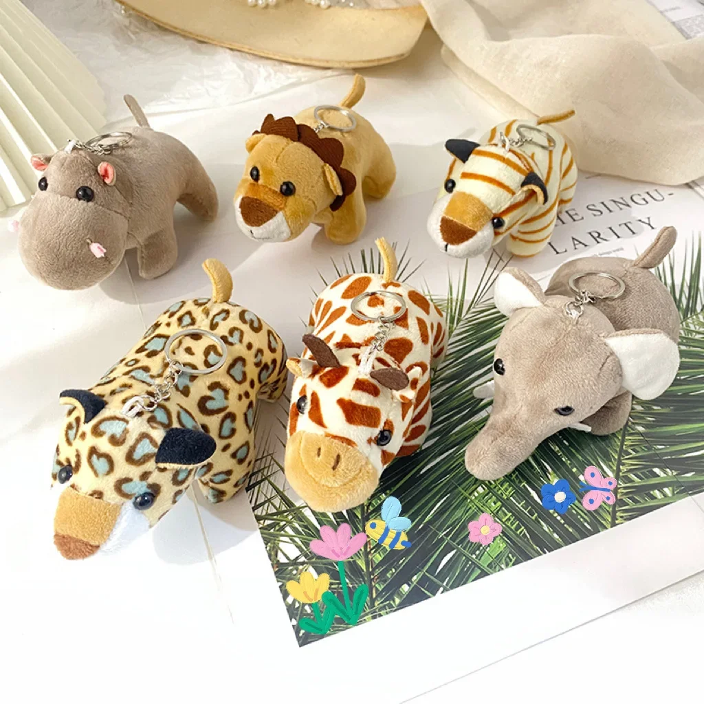 

Мультяшная новинка, милая серия животных, плюшевая кукла, кукла, брелок, забавный рюкзак, брелок для автомобиля, подвеска, детский подарок на день рождения и Рождество