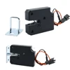DC3v5v12v small titanium wire electric control lock plastic electric lock storage cabinet door lock adult vending machine lock 1
