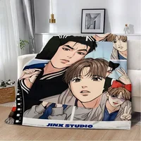 Anime Jinx BL Comics Printed Blanket Picnic Blankets Warm Blanket Soft and Comfortable Blanket Home Travel Birthday Gift 2