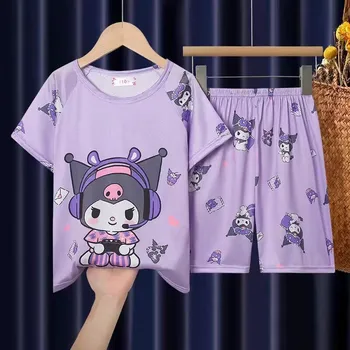 Kids Summer Cartoon Pyjama Set 1