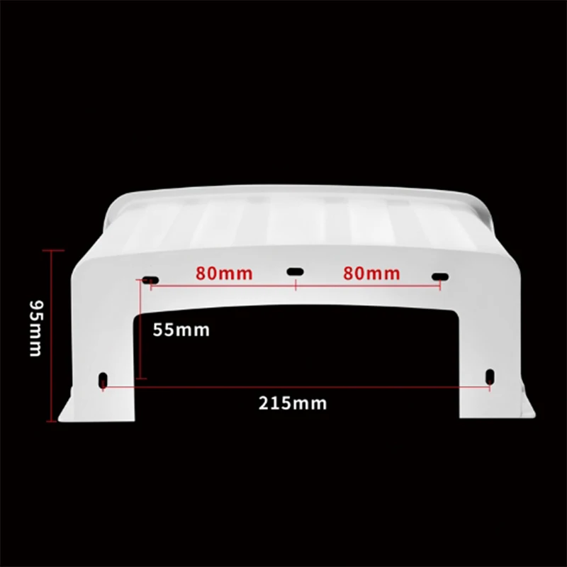 Waterproof protective cover for turret dome security cameras