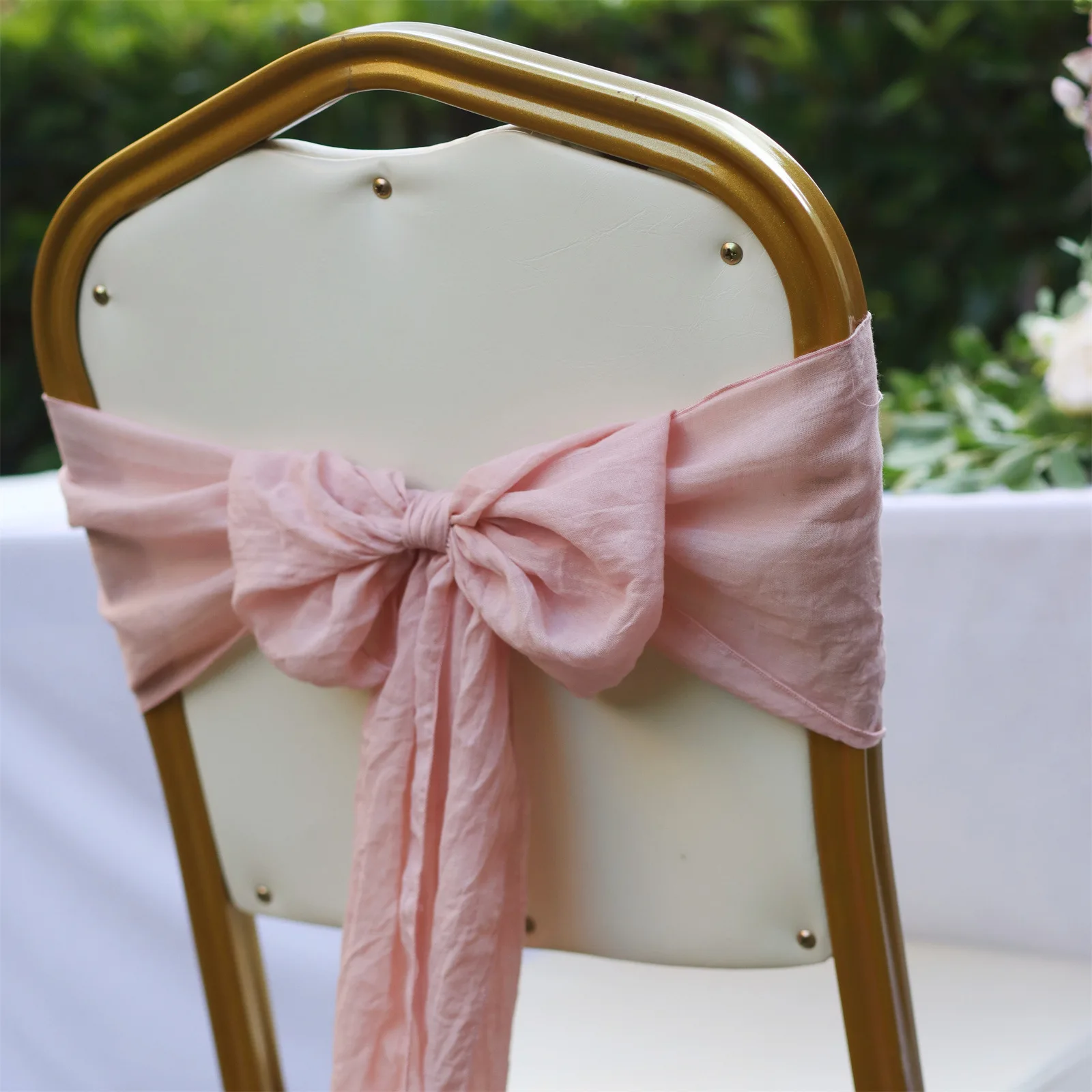 

Wholesale 24pcs Chair Bows Sashes Tie Back Decorative Item Cover Ups for Wedding Reception Events Banquets Chairs Decoration