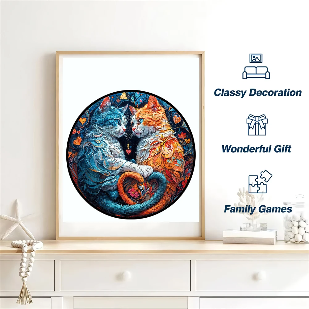 Wooden Jigsaw Puzzles Wooden Puzzle Toys 3D Puzzle Games For Children Adults DIY Crafts