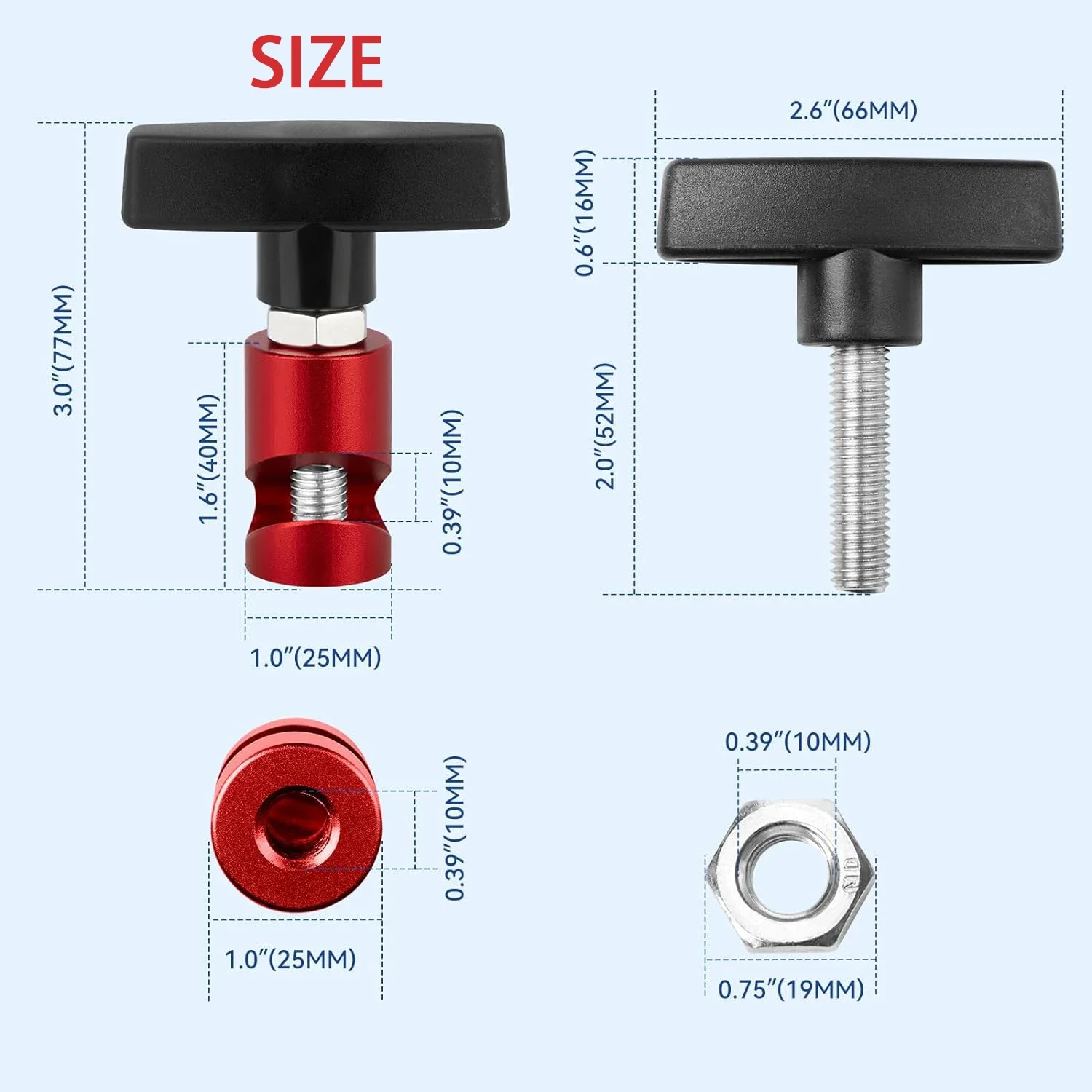 Car engine cover support rod Trunk pressure rod anti-slip fixing tool lift anti-clamp auto parts