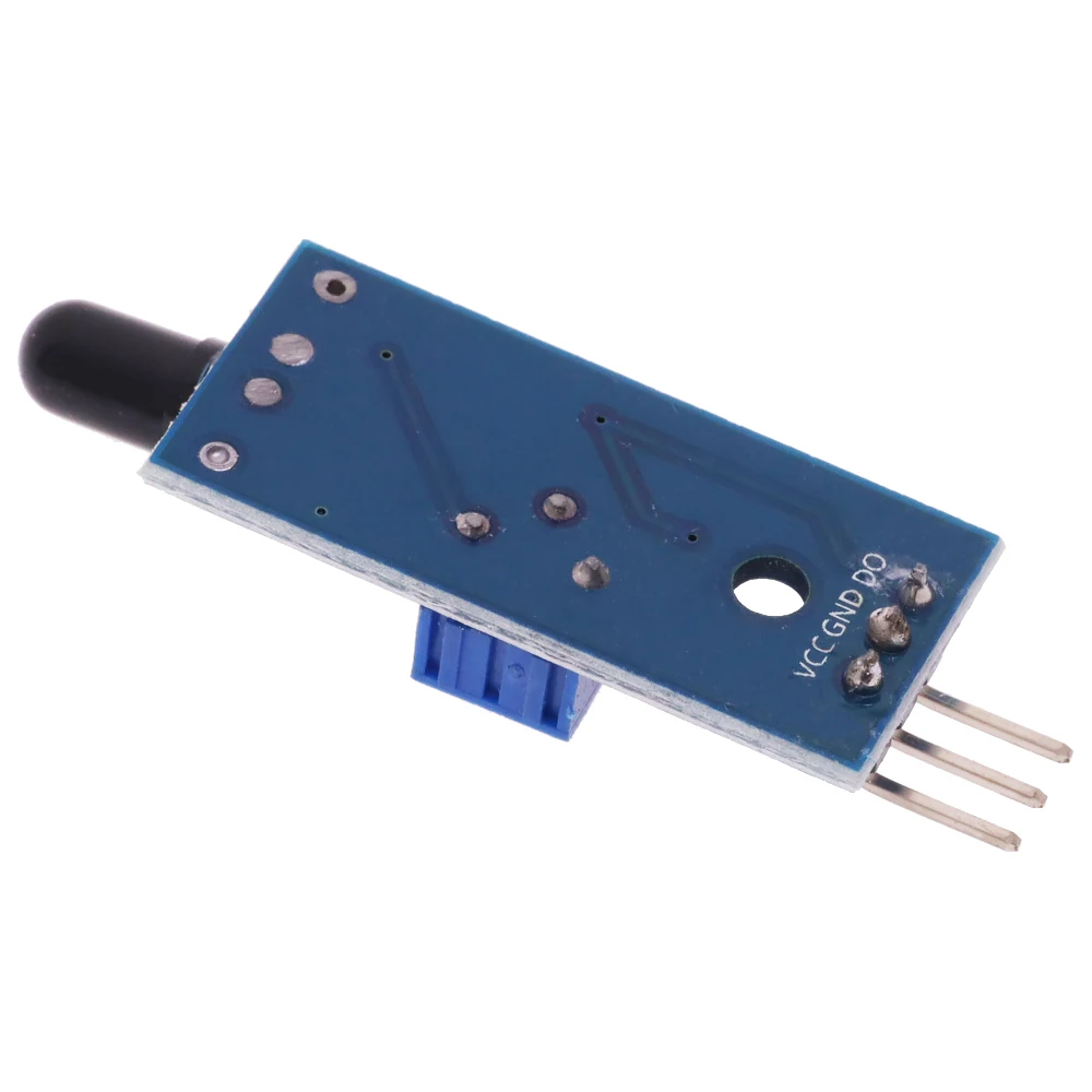 5 Sensori Di Fiamma A Infrarossi IR - Modulo Rilevatore Per Temperatura - Regolazione Sensibilità - Compatibile Con Arduino - Foto 5