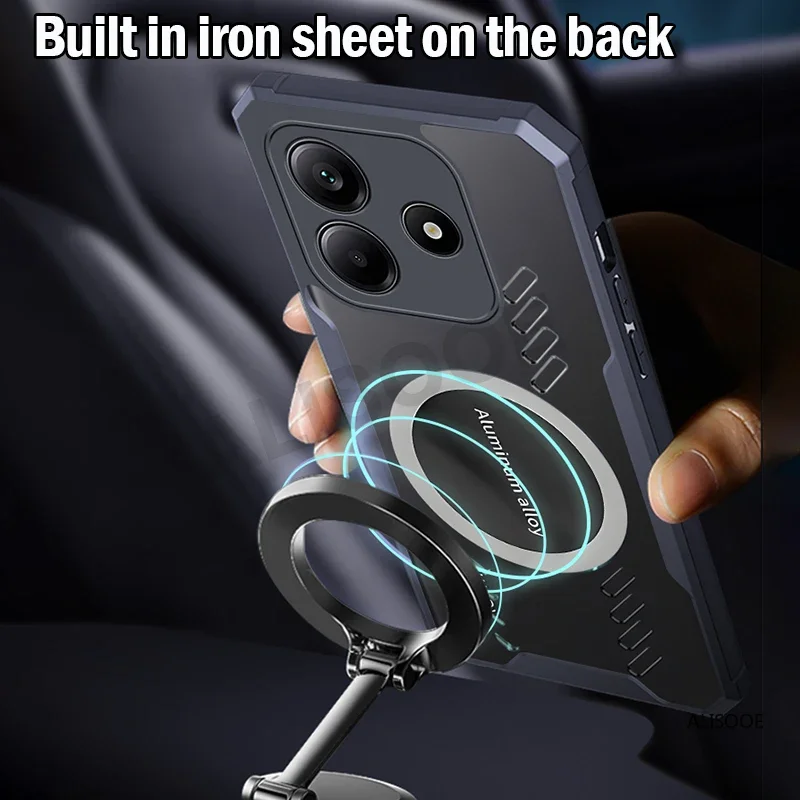 Transparent Heat Dissipation Case with HD Clear Protection