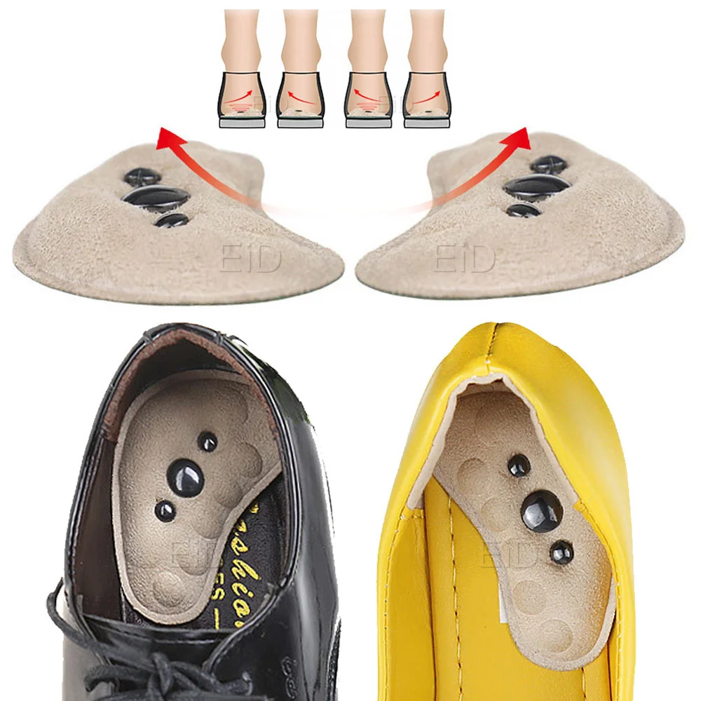EiD Orthopädische Magnet Massage Einlegesohlen Kissen X/O Beine Arch Support Orthesen Einlegesohle Flatfoot Corrector Pediküre Einlegesohlen Ferse Pad – Detail 16
