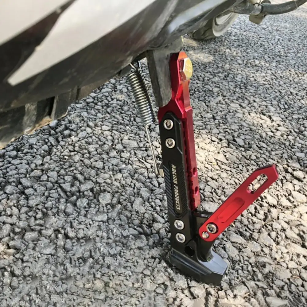 MetalDurableAdjustableCNCMotorcycleFootKickstandElectrombile