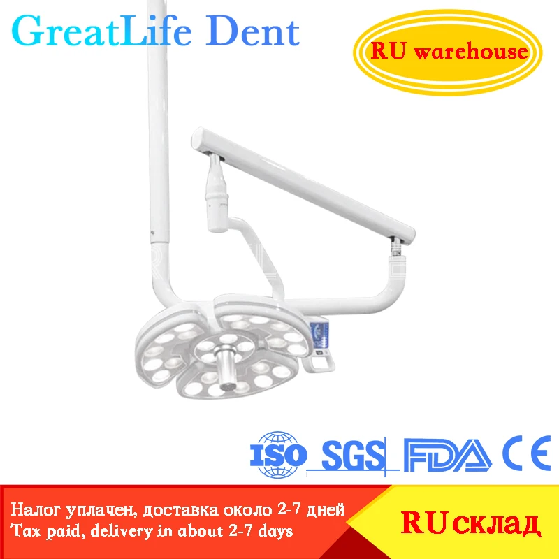 Dental Chair Pro Operation Shadowless Dental Lamp Led Implant Dental Ceiling Surgical Led Lights with Touch Screen