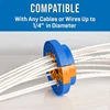 Network Carding Device Cable Comb Fireproof ABS Plastic Generic Cabling Category 5 And 6 Network Cables Laying And Carding Tools 4