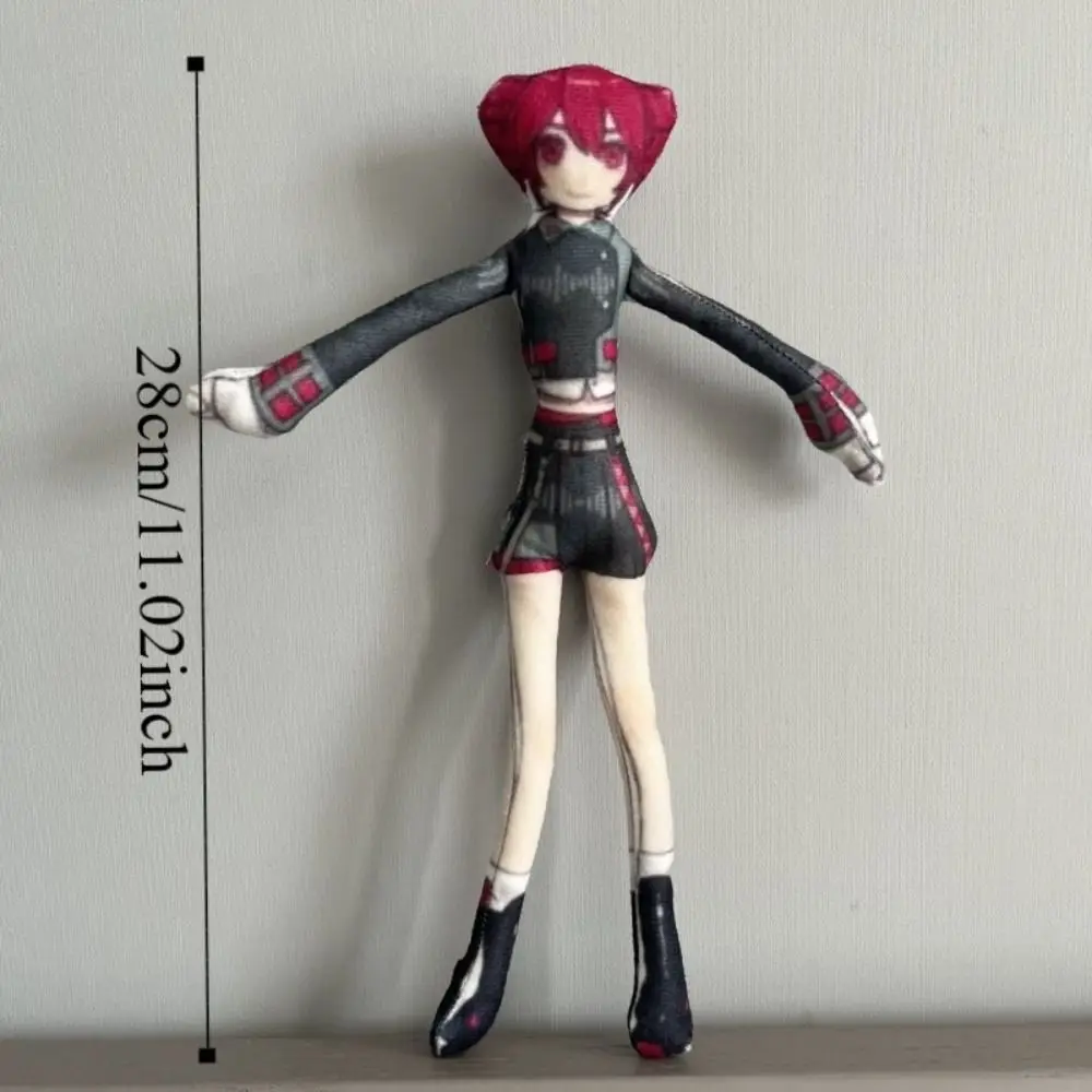 Room Decoration Twistable Shape Kasane Teto Anime Peripheral Cotton Dolls Stuffed Teto Abstract Model Soft Teto Doll Cosplay