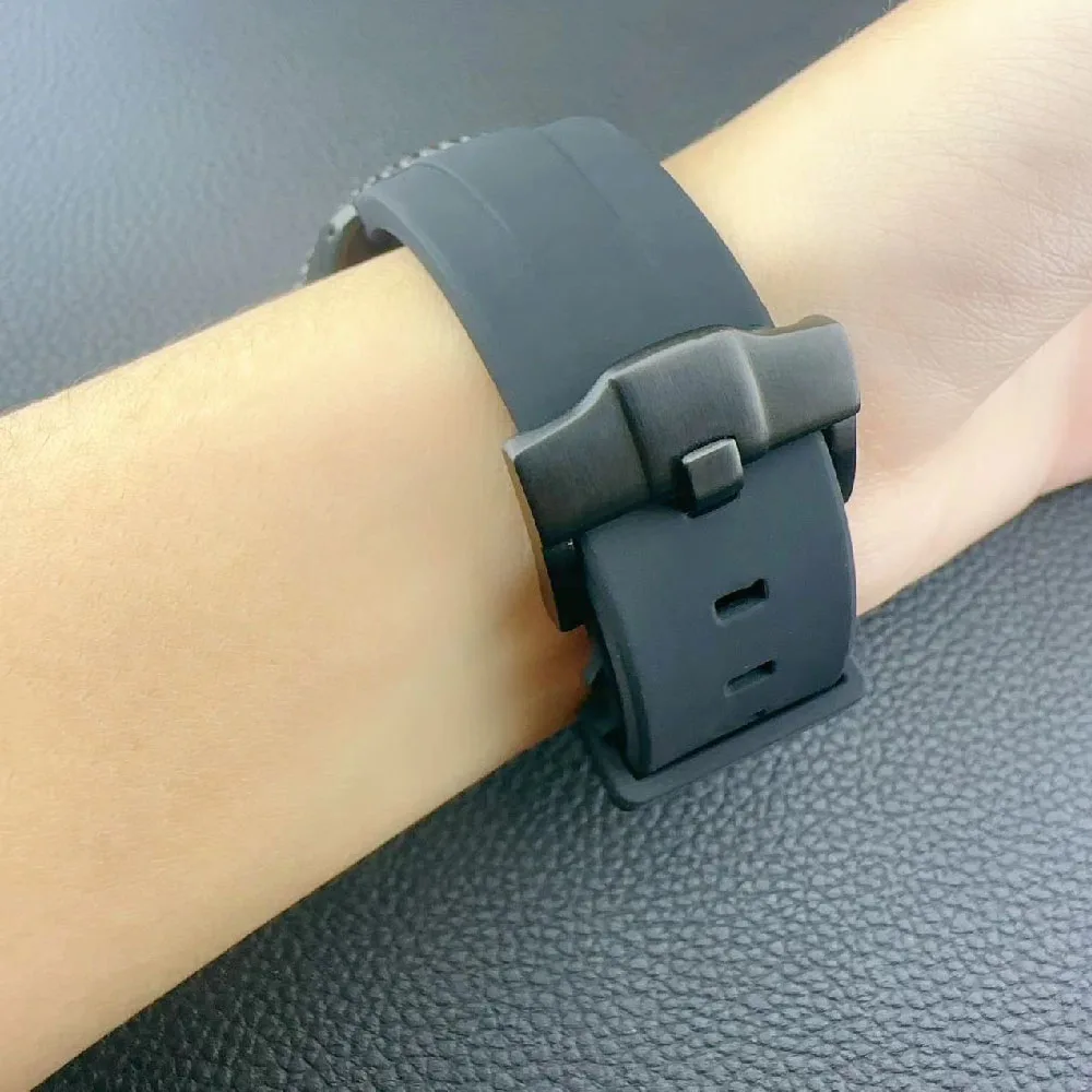 Ремешок резиновый для часов SKX007 SKX009 SKX175 SKX173, Аксессуары для часов, Ширина 22 мм, желтый, черный, зеленый, оранжевый (art.: 3920c5698dd33) - 3920c5698dd33