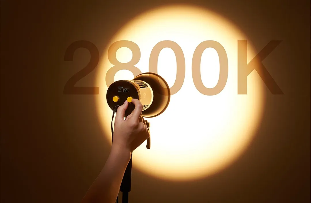 ML60Bi ML60 Bi 60W Bi-Color LED Light Silent Mode Portable Brightness Adjustment
