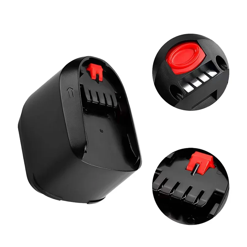 Фото Литий-ионный аккумулятор для Bosch 18 в 100% Ач, PBA PSB PSR PST Bosch, инструменты для дома и сада (только для Type C) AL1830CV AL1810CV AL1815CV №3