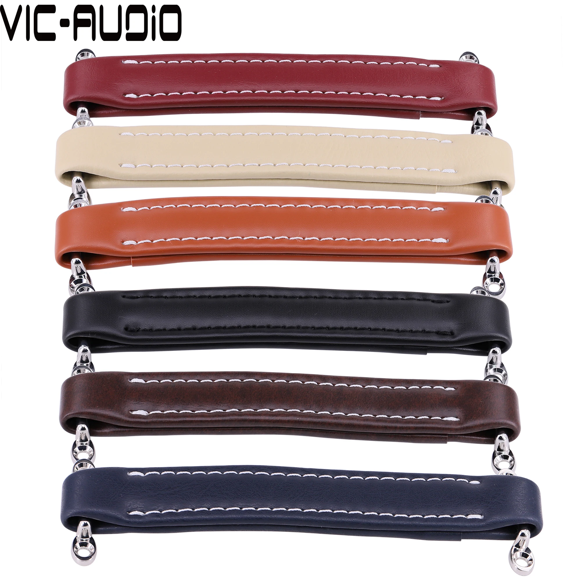 1 Pz Strumento Di Amplificatore Per Chitarra Speaker Cabinet Suono Maniglia Vintage In Pelle Sintetica Della Maniglia Della Cinghia Per Fender Ampeg