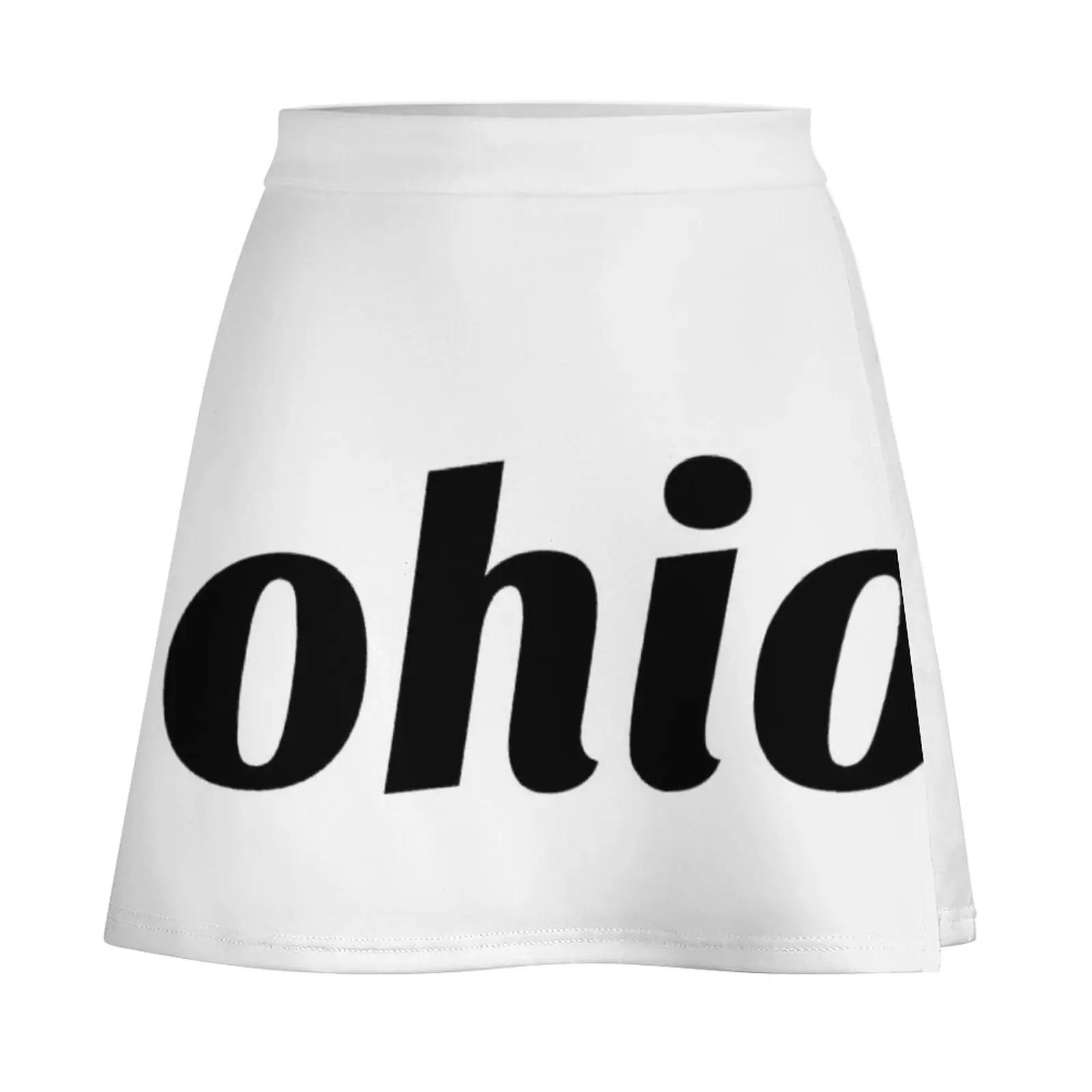 Ohio Pride Mini Skirt outfit korean style Women's dress