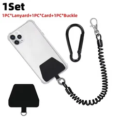 Universal Telescopic Phone Lanyard with Secure Buckle - Anti - Drop, Anti - Lost Keychain Accessory (1SET)