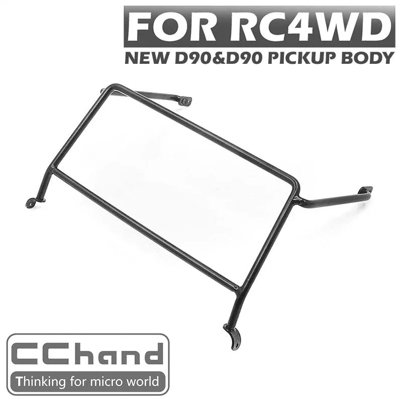 

CChand Metal Front Window Roll Rack Spare Part for 1/10 RC4WD 2015Ver D90 RC Pickup Car Adult Toys TH20991-SMT7
