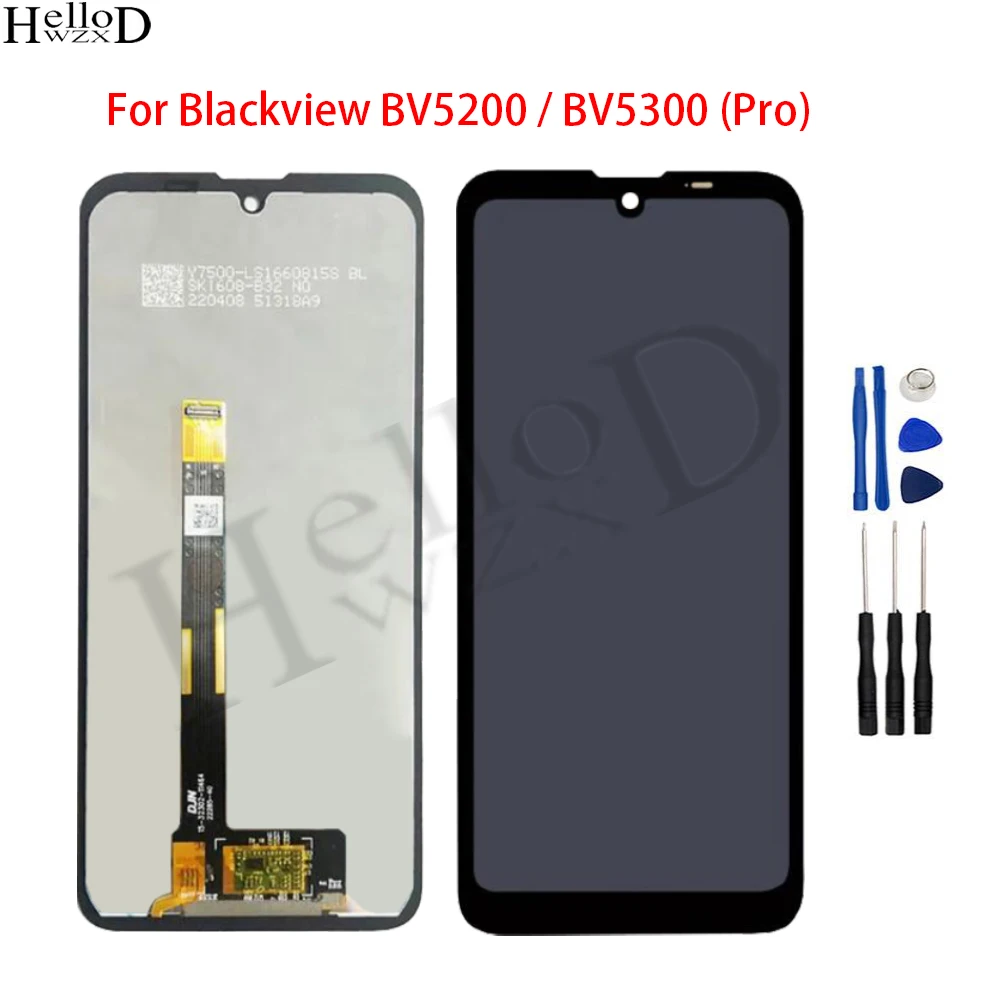

6.1 inch LCD Screen For Blackview BV5200 BV5300 Pro LCD Display Touch Screen Digitizer Accessories Assembly Replacement