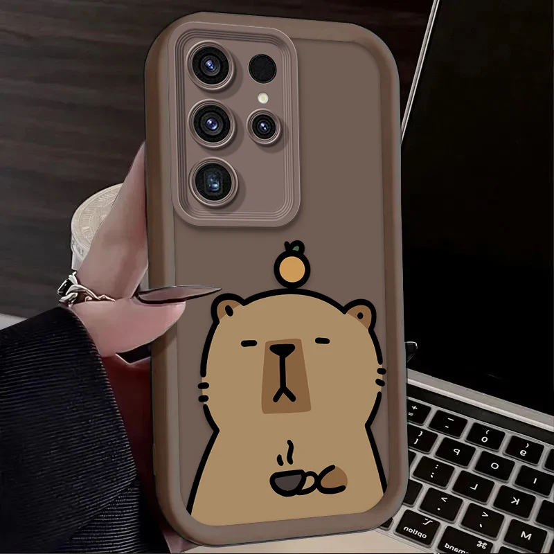 Adorable Capybara Design Phone Case