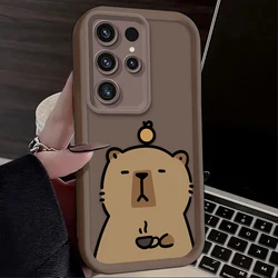 Adorable Capybara Design Phone Case - Galaxy S23 Ultra (8)