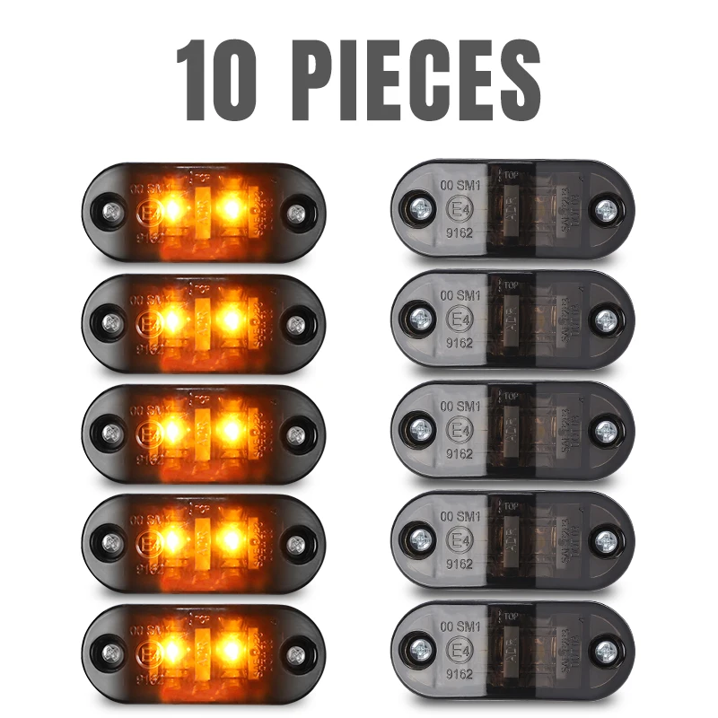 10PCS Yellow