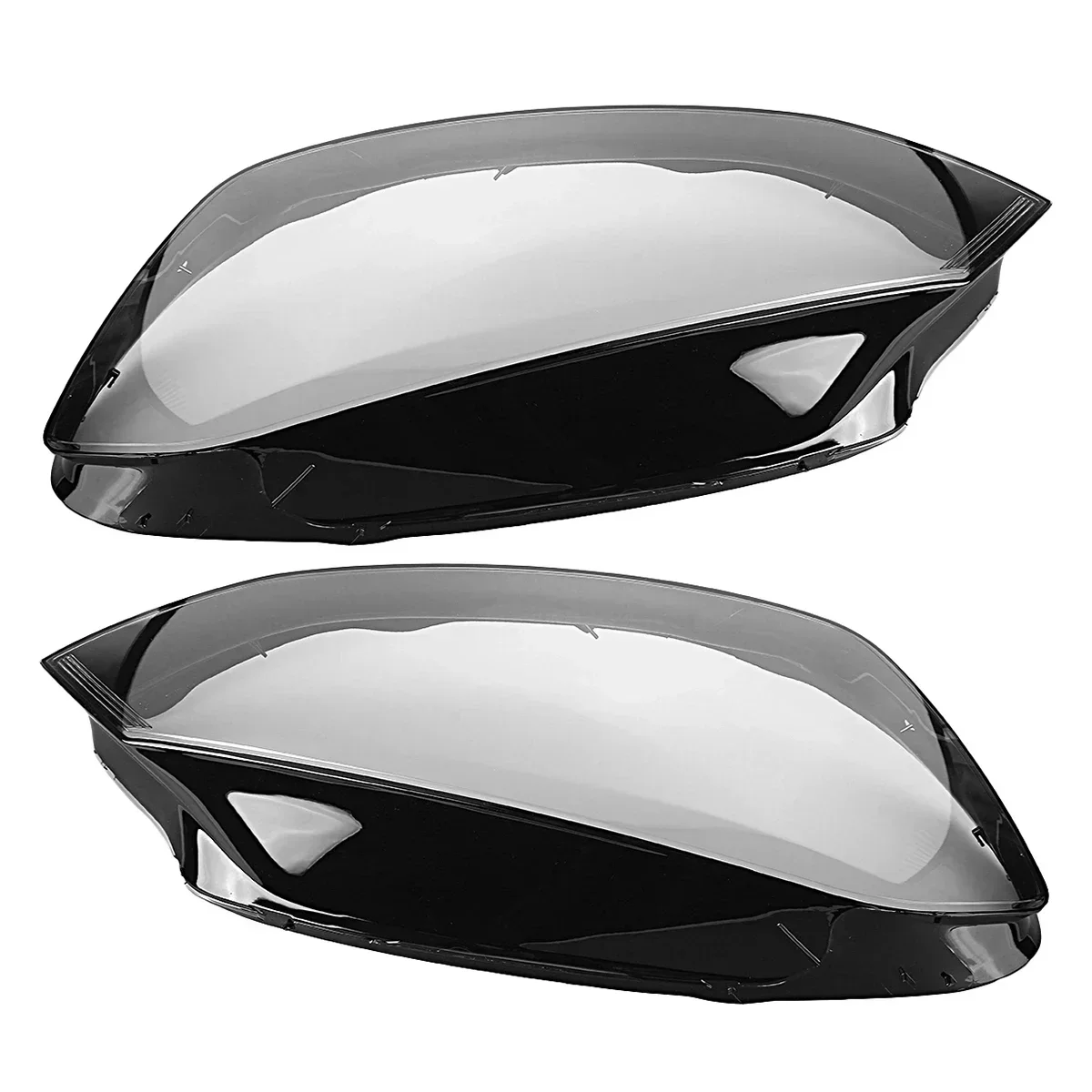 폭스 바겐 폭스 바겐 골프 7 MK7 GTI 2014 2015 2016 2017 투명 투명 전등 갓 커버 용 자동차 앞 전조등 헤드 라이트 렌즈 커버