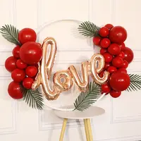 Wedding Birthday Party Decor Round Balloon Arch Kit Holder Bow of Circle Wreath Stand Support - Image 2