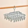 Foldable Drip Hanger with 32 Clips - Plastic Hanging Drying Rack for Clothes Underwear Socks 3