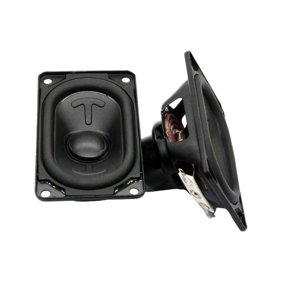 SWXF 4Ω 10W 스피커 45x80mm 레이스트랙형 풀레인지 멀티미디어 스피커 HiFi 라우드스피커 홈시어터