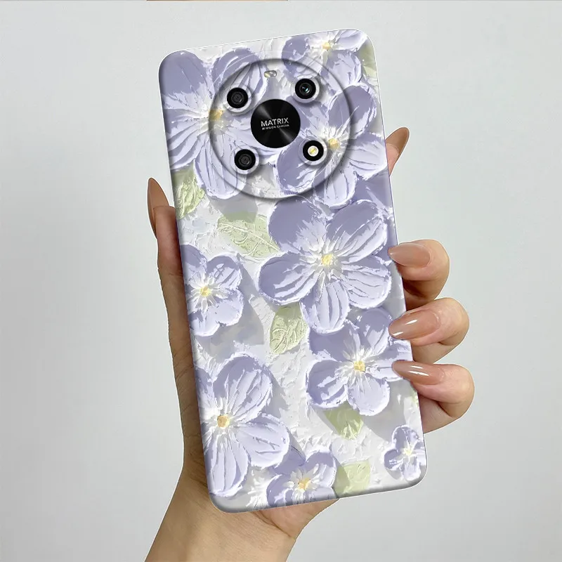 Sweet Painted Soft Silicone Phone Case - Cute Printed Design Cover