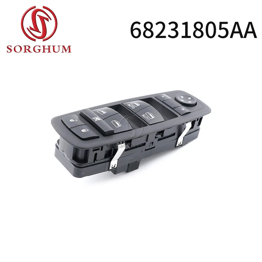 

SORGHUM 68231805AA For Dodge Nitro Charger Chrysler 200 300 4-Door 2011 2012 2013 14 2016 Power Master Window Switch 68139805AB