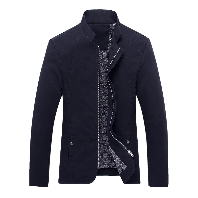 

2024 New Spring Jacket Casual Solid Color Jackets Men Business Jacket Clothing Male