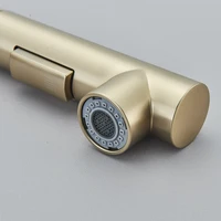 Black Pull Out Kitchen Faucet Deck Mounted Kitchen Sink Tap Single Handle Kitchen Mixers Rotating Spout Stream Spray Head 5