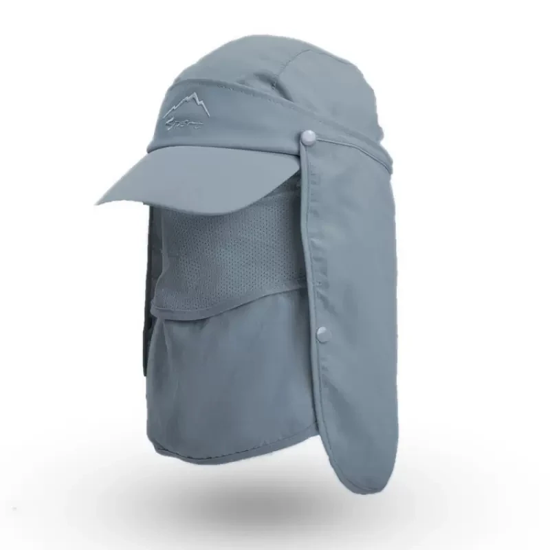 

Sunscreen Hat Detachable Cover Face Neck One In One Quick Dry Outdoor Mountaineering Sun Visor Hat For Men And Women