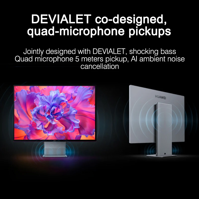HUAWEI MateStation X All-in-One PC AMD Ryzen R5-5600h/R7-5800H 16GB 512GB 28.2-inch 4K+ Touch Screen SSD 6