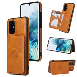 Magnetic Flip Leather Wallet Phone Case with Card Holder Cover - Samsung S24(S25) (Yellow)