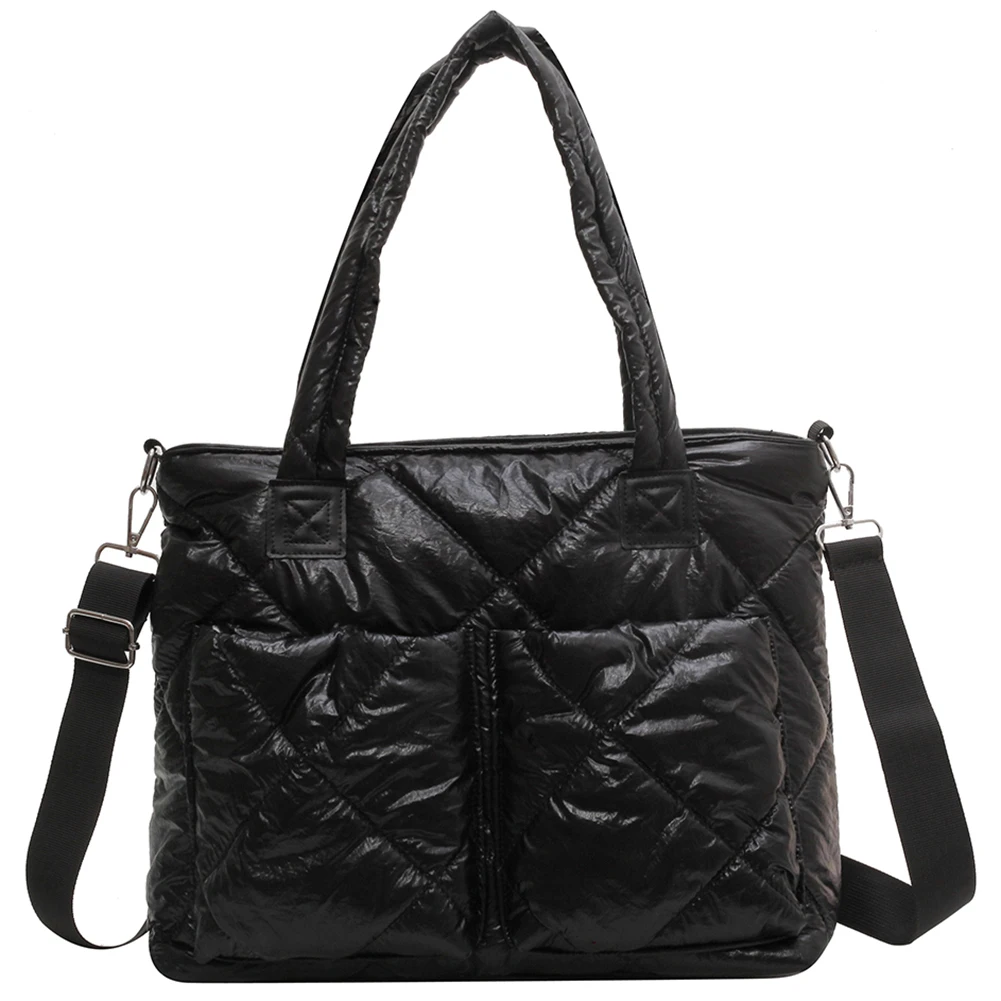 Grande per le donne Borse a tracolla trapuntate Borse a tracolla pieghettate Borsa da viaggio per donna Borsa causale Borsa da palestra Novità_voghion.com
