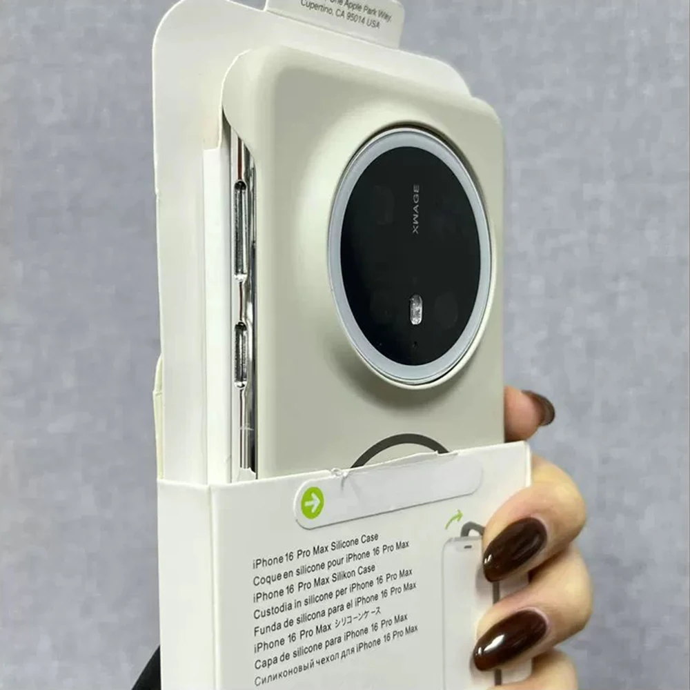 Ultra Slim Frameless Magnetic Wireless Charging Phone Case