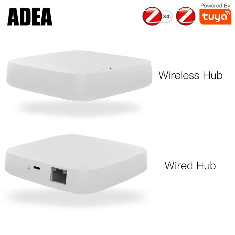 

ADEA Tuya ZigBee Smart Gateway Hub Smart Home Bridge Smart Life APP Wireless Remote Controller Works with Alexa Google Home
