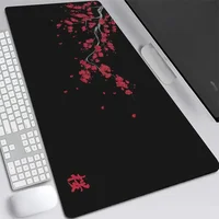 Japan Cherry Blossom Mouse Pad XXL Gray Laptops Gaming Deskmat Sakura Mousepad Anime Office Carpet Gamer Keyboard Computer Desks - Image 2