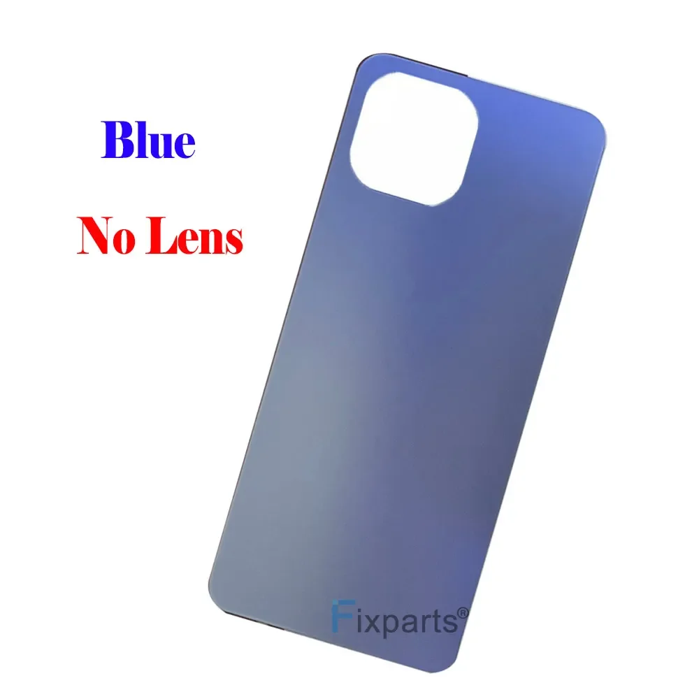 6.55" Back Glass Rear Cover For Xiaomi Mi 11 Lite Battery Door Housing Battery Back Cover With Adhesive Sticker M2101K9AG phone back cover,glass battery cover,glass phone back cover