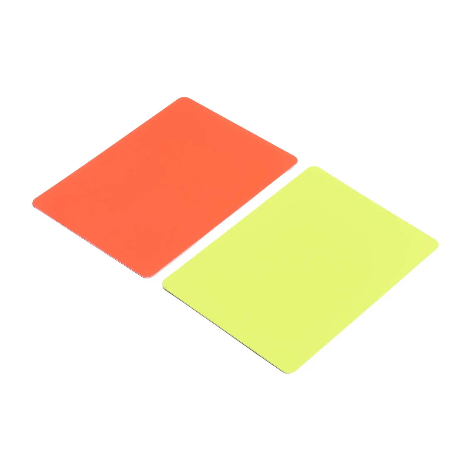 

Lightweight Soccer Referee Cards Red and Yellow Cards for Soccer Games Compact and Bendable Design (128 characters)