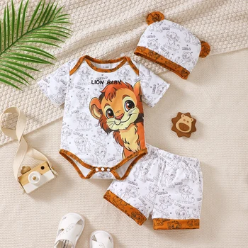Baby Boy Lion Outfit Set 1