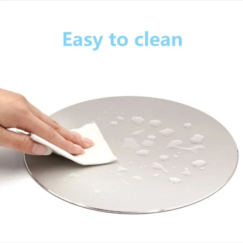 Aluminum Mouse Pad Waterproof Metal Resin 2Sides Dual-use Office Mat mouse pad