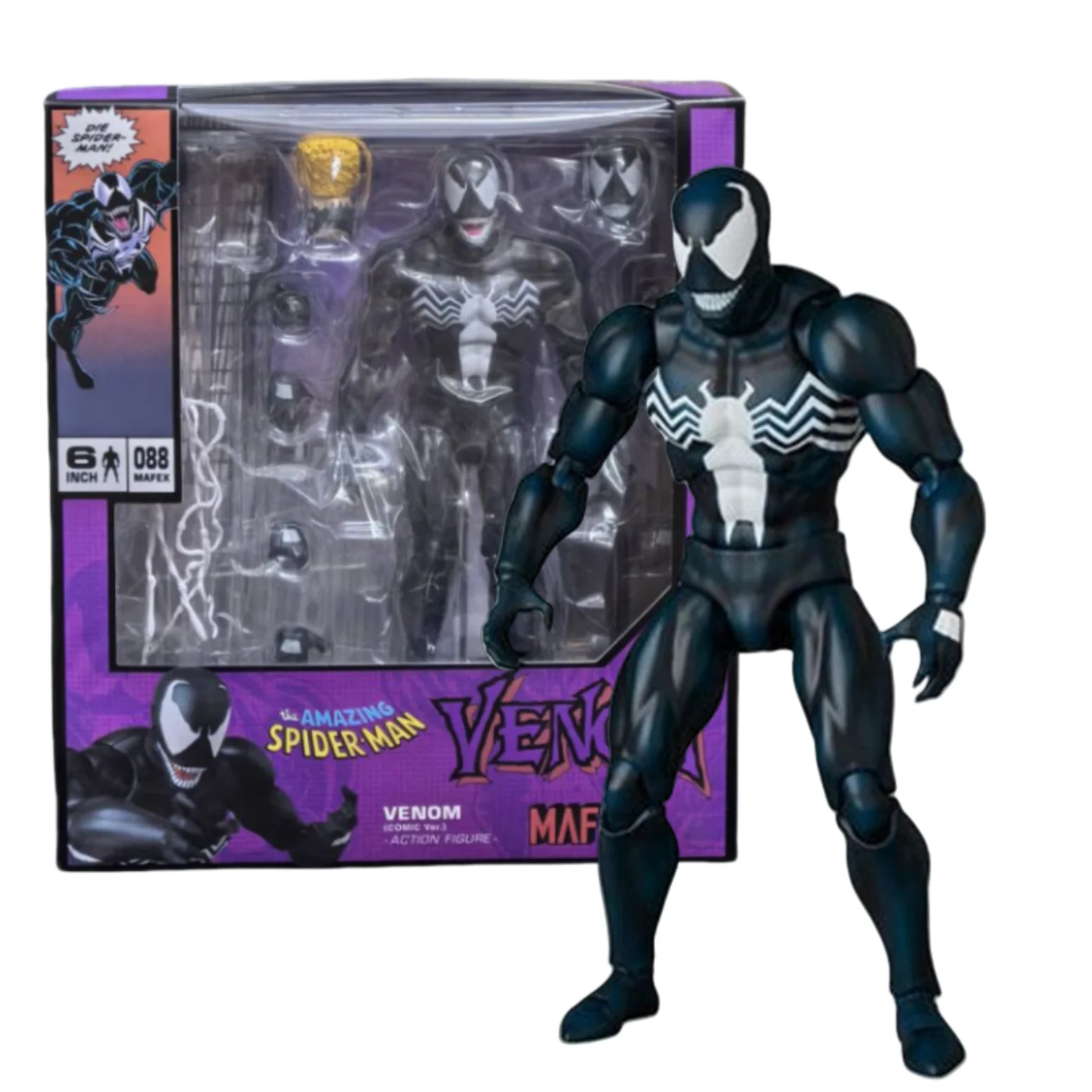 マフェックス 088 ヴェノム 118 カーネイジ 2点セット Mafex No.088 No.118 Carnage Venom COMIC ver. set the AMAZING