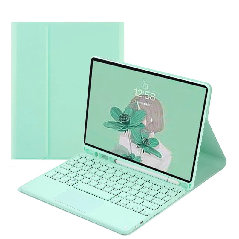 Premium Touchpad Keyboard Smart Case with Foldable Design